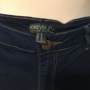 Forever 21 Dark blue jeans Sz 20